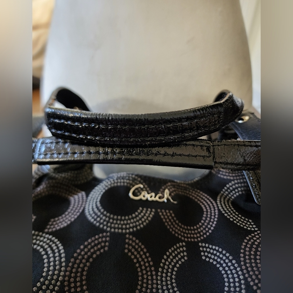 Preowned Coach satchel Black - Picture 8 of 13